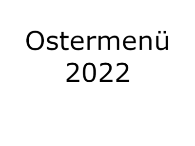 Ostermenü 2022 Header
